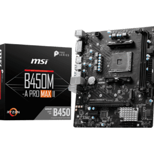 MSI B450M-A PRO MAX II Motherboard | AMD AM4