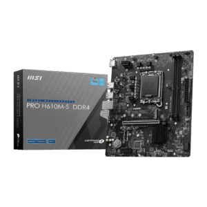 MSI PRO H610M-S D4 Motherboard – Intel LGA1700 DDR4 | Paras Tech