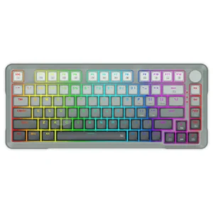 E-Yooso HZ-82 tri mode Magnetic Switch Gaming Keyboard – 82 Keys, 8K Report Rate, Full RGB, Hot Swappable