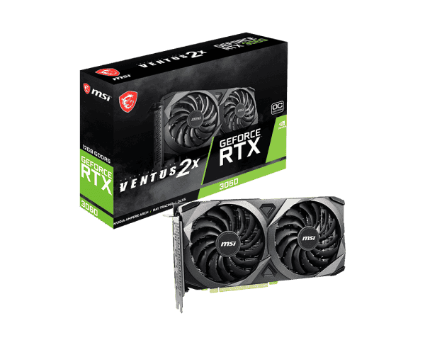 GeForce RTX 3060 VENTUS 2X 12G