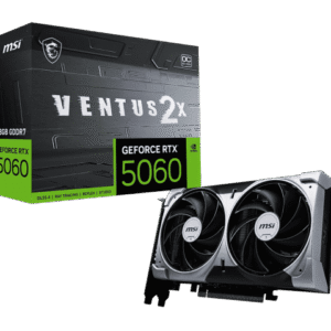 MSI RTX 5060 Ventus 2X OC 8GB Graphics Card – GDDR7, PCIe 5.0