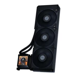Lian Li Hydroshift 360 Black AIO Liquid Cooler – 2.88” IPS LCD, Non-ARGB Edition