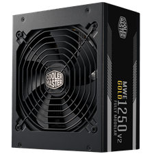 Cooler Master MWE Gold 1250 V2 Full Modular 80+ Gold Power Supply (ATX 3.0, PCIe 5.0 Ready)