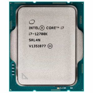 Intel Core i7-12700K - 12-Core LGA1700 Unlocked CPU (Tray)