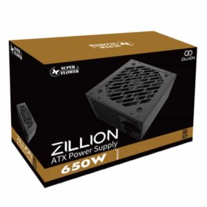 Super Flower Zillion DB 650W 80 Plus Bronze Power Supply – Non-Modular PSU