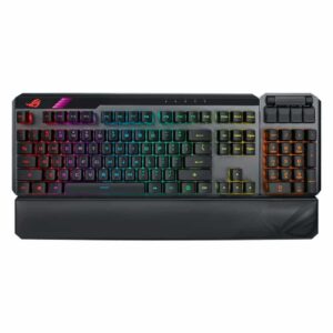 ASUS ROG Claymore II Detachable-Numpad RGB Gaming Keyboard – Hybrid Wired/Wireless