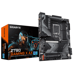 GIGABYTE Z790 GAMING X AX (rev. 1.x) ATX Motherboard – LGA 1700, DDR5, Wi-Fi 6E, PCIe 5.0 Intel 12/13/14th Gen