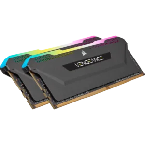 Corsair Vengeance RGB PRO SL 64GB (2×32GB) DDR4 3600MHz C18 – Black