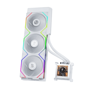 Lian Li Hydroshift LCD 360R White | 360mm Liquid Cooler