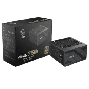 MSI PAG G750N Gaming Power Supply - 750W 80 Plus Gold