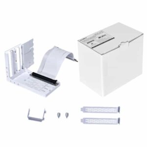 LIANLI VG4-4-V2W White Universal Vertical GPU Braket Kit (PCIe4.0- paras tech