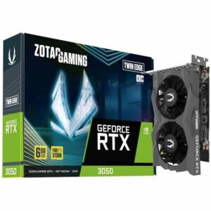 Zotac GeForce RTX 3050 - 6 GB GDDR6 Entry-Level Gaming GPU
